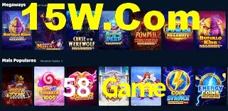 58 Game App Interface